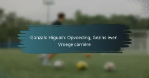 Gonzalo Higuaín: Opvoeding, Gezinsleven, Vroege carrière
